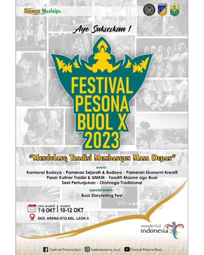 
Jelang HUT ke 24, Pemkab Buol gelar Festival Pesona Buol ke X