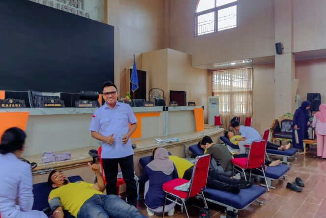 
Puluhan Buruh di Morut, Ikut Donor Darah di Hari Buruh Internasional