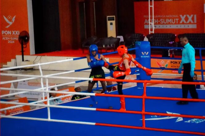 
Optimis Masuk Final, Atlet Muaythai Sulteng Yakin Tundukan Atlet Muaythai Jatim
