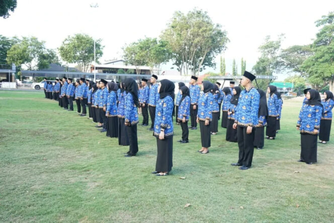 
118 CPNS di Lingkungan Pemkot Palu dilantik, Walikota Palu Minta Jaga Integritas