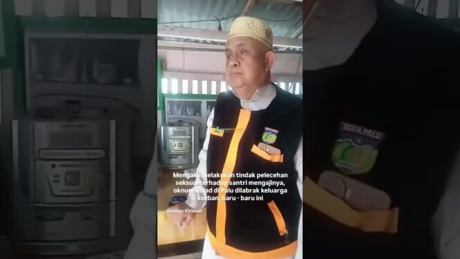 
Oknum Ustad di Palu, Mengaku Lakukan Tindak Asusila Terhadap Santri Mengajinya